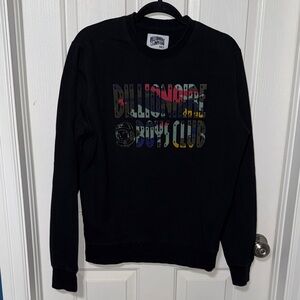 Billionaire Boys Club Black Crewneck with Multicolor Logo